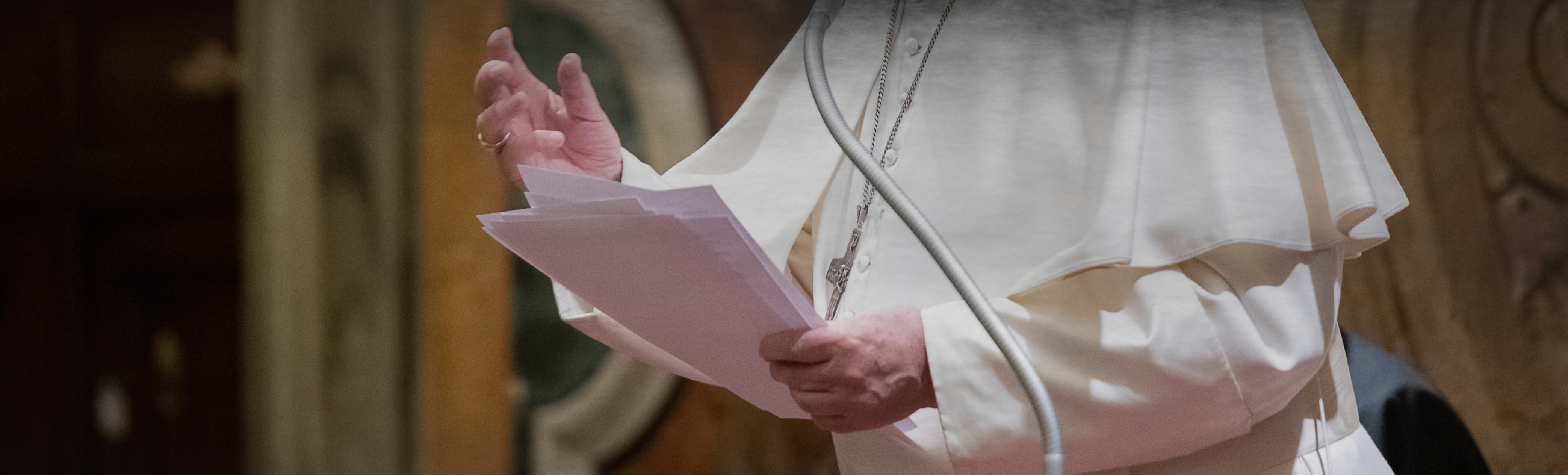 il Papa rilascia un'intervista a Studia Moralia